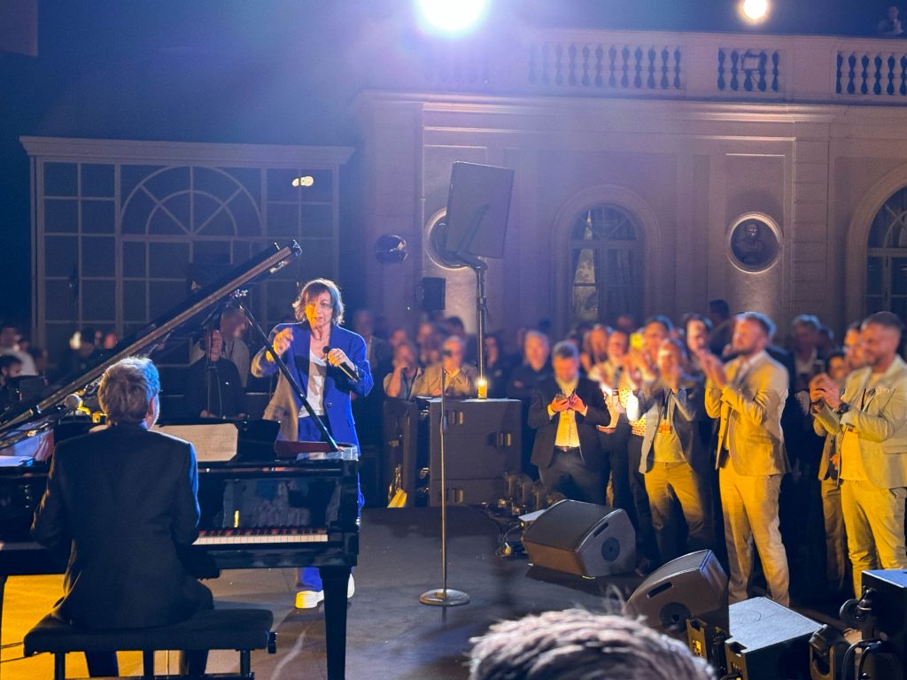 Gianna Nannini, Rom, Villa Miani, Firmenveranstaltung